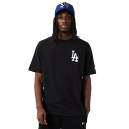 Camiseta Deportiva de Manga Corta New Era Negro