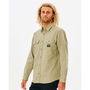 Camisa de Manga Larga Hombre Rip Curl Epic Beige (S)