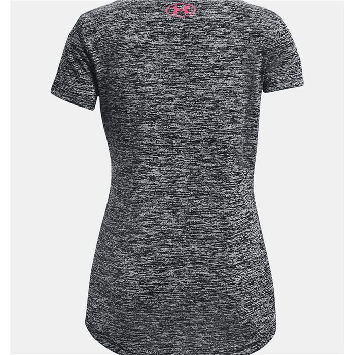 Camiseta de Manga Corta Infantil Under Armour Tech BL Twist SS Gris oscuro 14-16 Años