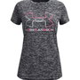 Camiseta de Manga Corta Infantil Under Armour Tech BL Twist SS Gris oscuro 14-16 Años