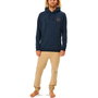 Sudadera con Capucha Hombre Rip Curl Re Entry Azul oscuro