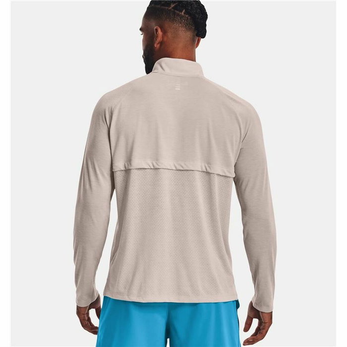 Camiseta de Manga Larga Hombre Under Armour Streaker Run Beige XL