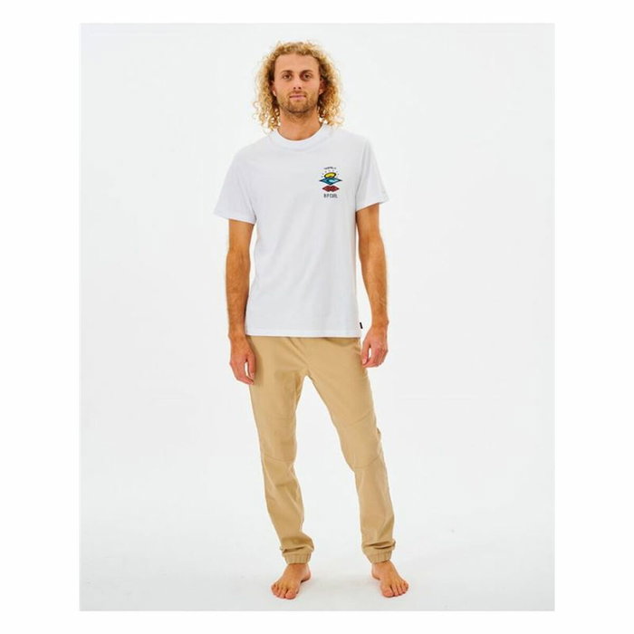 Pantalón Largo Deportivo Rip Curl Re Entry Jogger Beige Hombre Pantalón Largo Deportivo Rip Curl Re Entry Jogger Beige Hombre