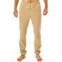 Pantalón Largo Deportivo Rip Curl Re Entry Jogger Beige Hombre