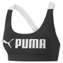 Sujetador Deportivo Puma Puma Mid Impact Puma Fit Negro