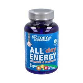 Victory Endurance All Day Energy 90Cap. Suplemento Energético para Deportistas con Vitaminas y Minerales