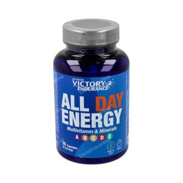 Victory Endurance All Day Energy 90Cap. Suplemento Energético para Deportistas con Vitaminas y Minerales