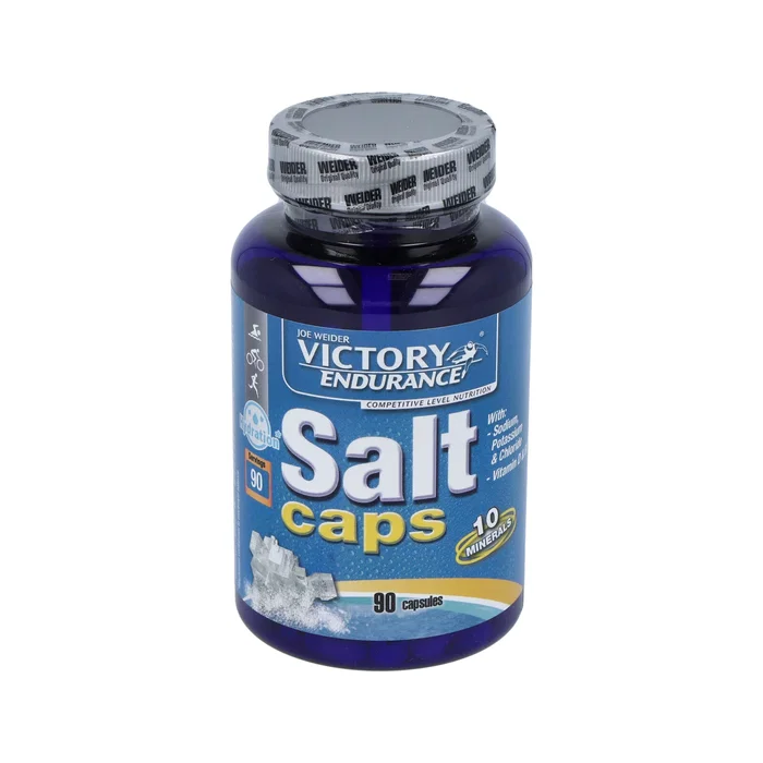 Victory Endurance Salt Caps 90Cap. Cápsulas para Hidratación y Reposición de Minerales en el Deporte