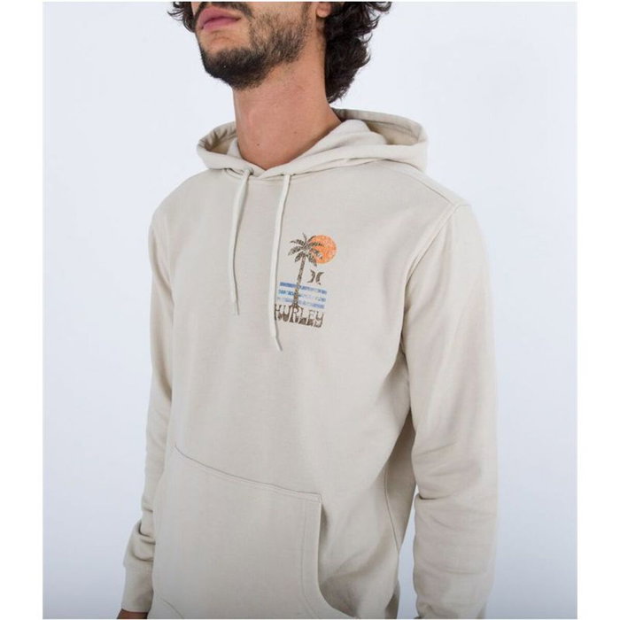Sudadera con Capucha Hombre Hurley Hurley 77 Beige M Sudadera con Capucha Hombre Hurley Hurley 77 Beige M