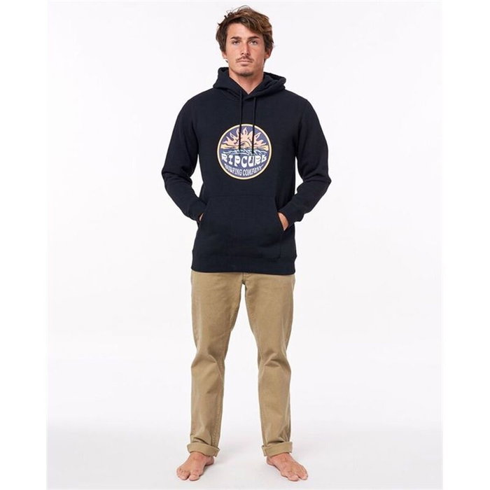 Sudadera con Capucha Hombre Rip Curl Down The Line Negro