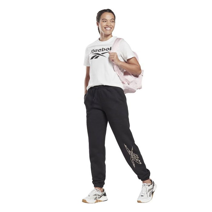 Pantalón Largo Deportivo Reebok Modern Safari Jogger Negro Mujer L