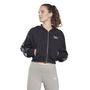 Chaqueta Deportiva para Mujer Reebok Tape Pack Full Zip W Negro