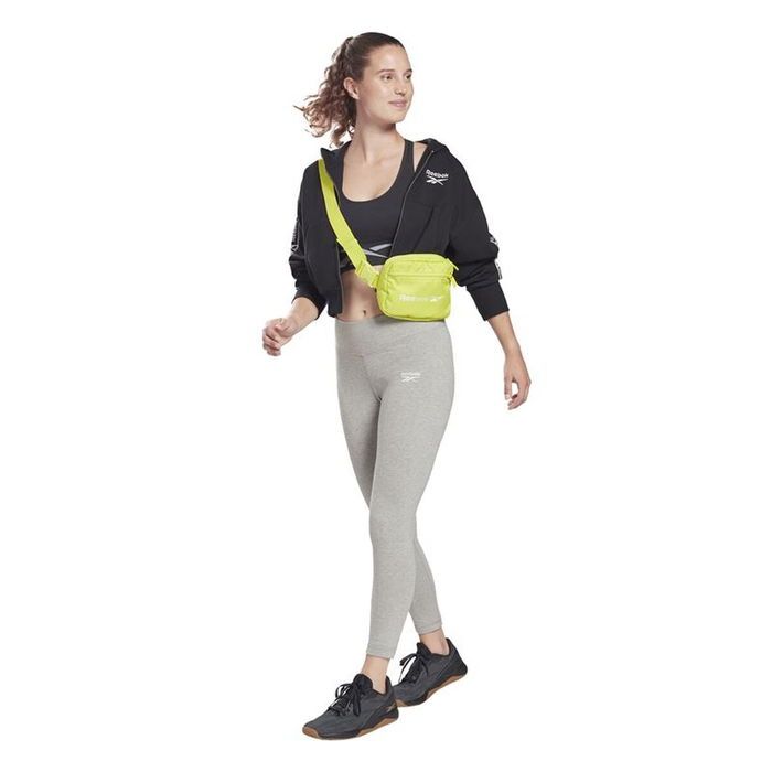 Chaqueta Deportiva para Mujer Reebok Tape Pack Full Zip W Negro