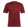 Camiseta de Manga Corta Hombre Adidas HK9542 Rojo Oscuro