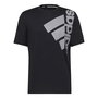 Camiseta de Manga Corta Hombre Adidas Big Badge Negro