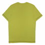 Camiseta de Manga Corta Hombre Lotto Brett Amarillo Verde limón