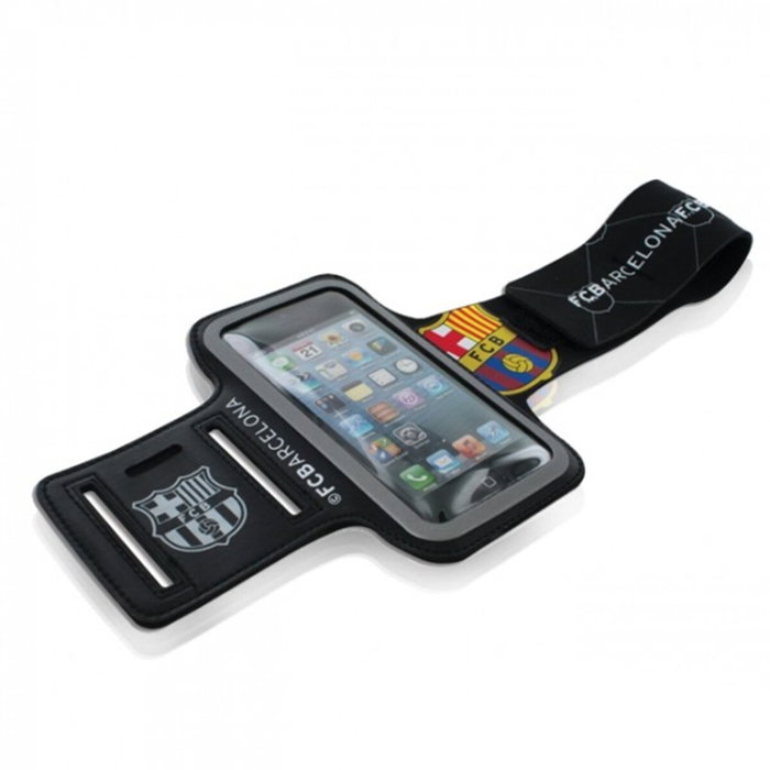 Brazalete Deportivo FC Barcelona Muvit BRFB001 Negro Plástico