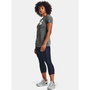 Camiseta de Manga Corta Mujer Under Armour Tech Twist Gris 8 Años