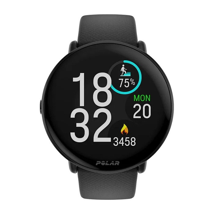 Polar IGNITE 3 Reloj Deportivo Inteligente con GPS, Pantalla AMOLED Táctil de 1.28", 30 ATM, Banda Silicona S/L Negra, Monitor Cardíaco, Seguimiento Multideporte Polar IGNITE 3 Reloj Deportivo Inteligente con GPS, Pantalla AMOLED Táctil de 1.28", 30 ATM, Banda Silicona S/L Negra, Monitor Cardíaco, Seguimiento Multideporte