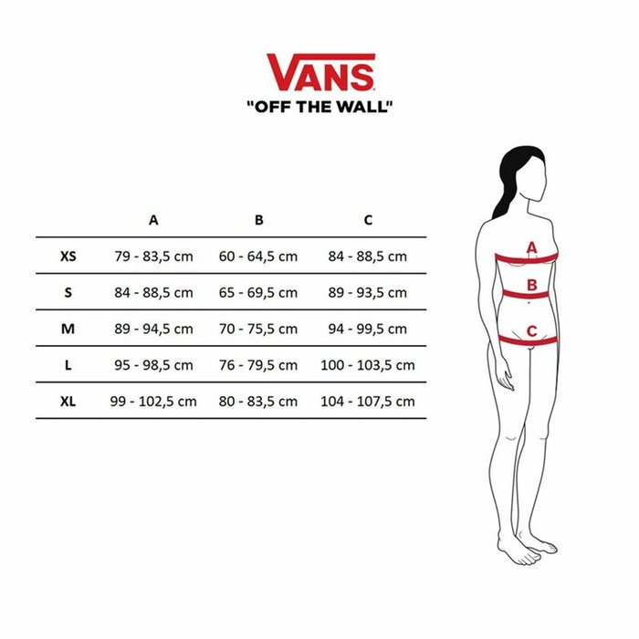 Sudadera sin Capucha Mujer Vans Lock Box Negro