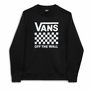 Sudadera sin Capucha Mujer Vans Lock Box Negro