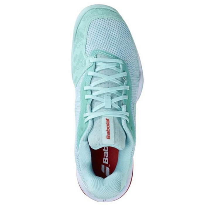 Zapatillas de Padel para Adultos Babolat Jet Tere Clay Aguamarina Zapatillas de Padel para Adultos Babolat Jet Tere Clay Aguamarina