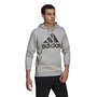 Sudadera con Capucha Hombre Adidas Essentials Fleece Big Logo Gris claro 37
