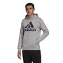 Sudadera con Capucha Hombre Adidas Essentials Fleece Big Logo Gris claro 37