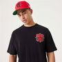 Camiseta de Manga Corta Hombre New Era Championship Chicago Bulls Negro