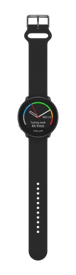 Polar Unite Reloj Deportivo Negro, Pulsera S-L, con Monitor de Frecuencia Cardíaca, GPS vía Teléfono, Resistente al Agua