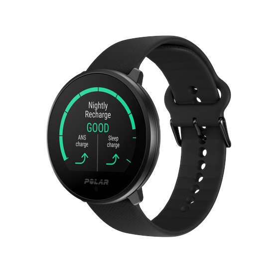 Polar Unite Reloj Deportivo Negro, Pulsera S-L, con Monitor de Frecuencia Cardíaca, GPS vía Teléfono, Resistente al Agua