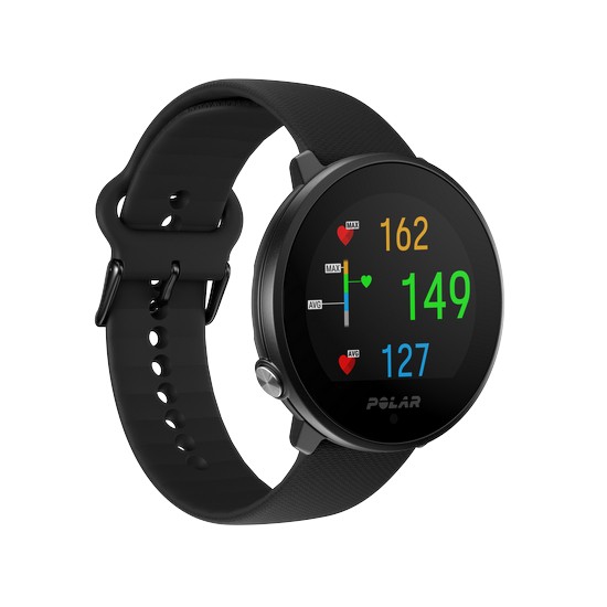 Polar Unite Reloj Deportivo Negro, Pulsera S-L, con Monitor de Frecuencia Cardíaca, GPS vía Teléfono, Resistente al Agua