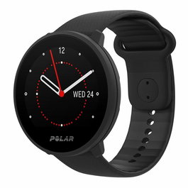 Polar Unite Reloj Inteligente Negro Talla S-L con Correa de Silicona