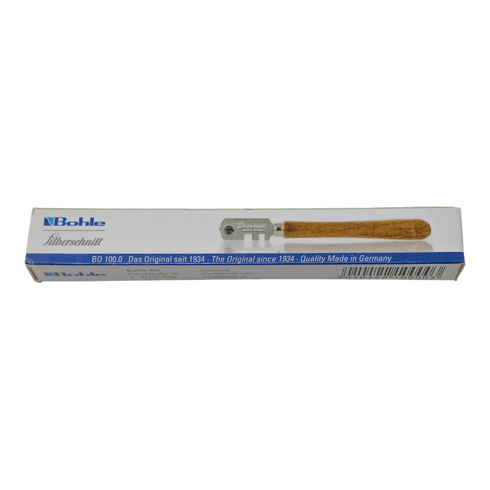 Silberschnit Cortador de vidrio profesional con mango de madera y 6 ruedas