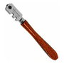 Silberschnit Cortador de vidrio profesional con mango de madera y 6 ruedas
