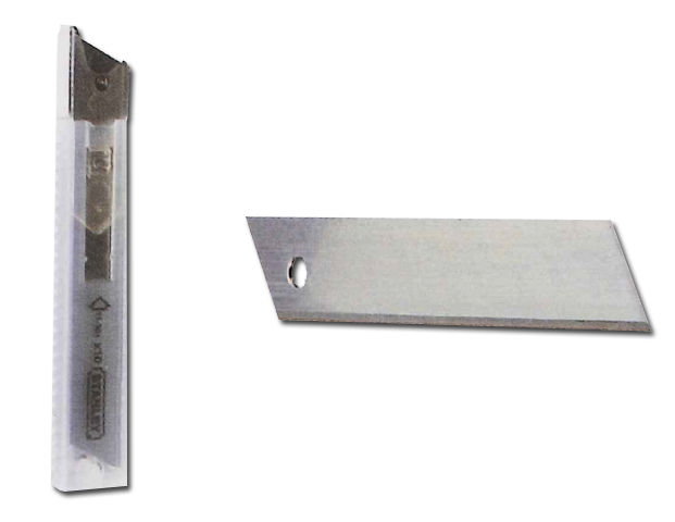 STANLEY Pack de 10 hojas para cúter de 18 mm segmentadas de acero STANLEY Pack de 10 hojas para cúter de 18 mm segmentadas de acero