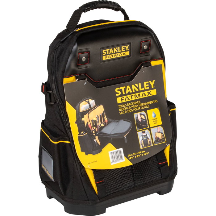 Stanley FatMax Mochila de Nylon Negro / Amarillo