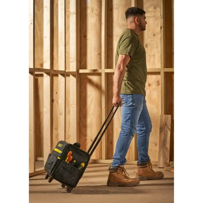Stanley Bolsa de herramientas Softbag con ruedas 25L Denier 600x600mm Stanley Bolsa de herramientas Softbag con ruedas 25L Denier 600x600mm
