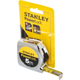 Stanley Powerlock Cinta Métrica 5 m / 19 mm, Carcasa de Plástico