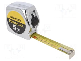 STANLEY Flexómetro PowerLock® 5 m, 25 mm, Amarillo