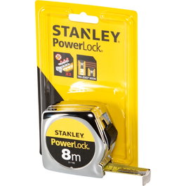 Stanley Powerlock Cinta Métrica de Plástico 8m/25mm