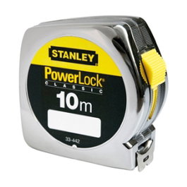 Stanley Cinta métrica PowerLock 10 m / 25 mm