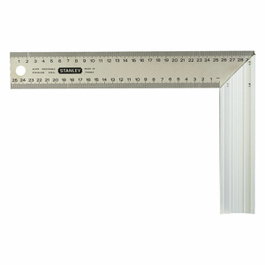 STANLEY Escuadra de Carpintero de Acero Inoxidable 300x200 mm