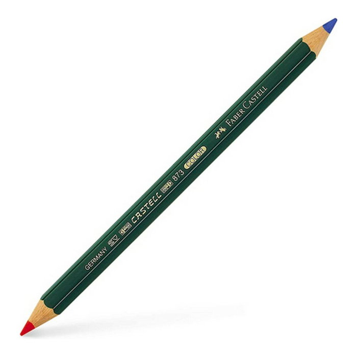 FABER-CASTELL Lápiz Bicolor Grueso 873 Rojo/Azul (Set de 12) FABER-CASTELL Lápiz Bicolor Grueso 873 Rojo/Azul (Set de 12)
