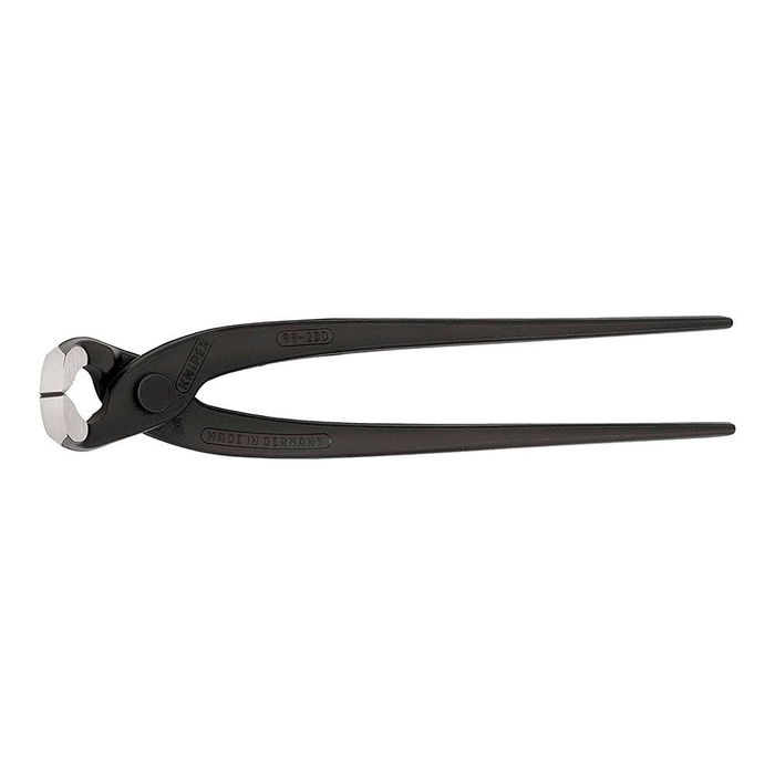 Knipex 9900280ean Tenazas para Armadores, Tenaza Rusa Negra Atramentada Pulida para Torcer y Cortar Alambre, 280 x 48 x 22 mm