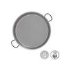 Vaello Paellera Tradicional Acero Pulido Ø42 cm para 10 Personas Cocinas de Gas