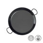 Vaello Paellera Tradicional Acero Esmaltado Ø50 cm (14 Personas) Negra Apta Cocinas de Gas
