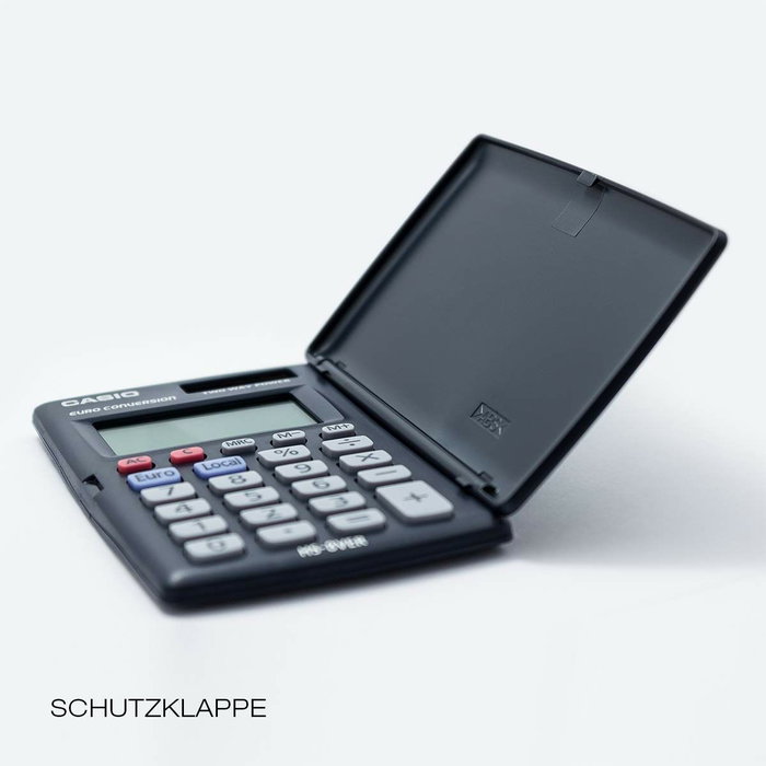 Casio HS-8VER-WA-EP Calculadora de Bolsillo de 8 Dígitos Azul
