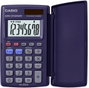 Casio HS-8VER-WA-EP Calculadora de Bolsillo de 8 Dígitos Azul