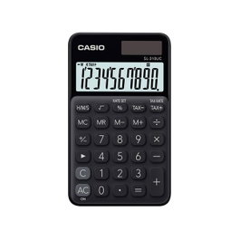 Casio My Color SL-310UC-BK Calculadora de bolsillo 10 dígitos negro